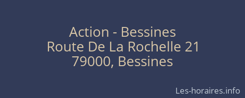 Action - Bessines