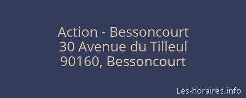Action - Bessoncourt