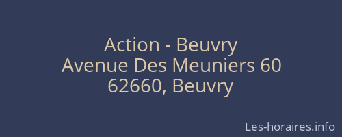 Action - Beuvry