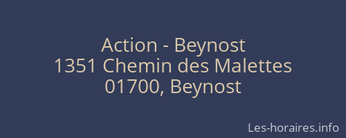 Action - Beynost