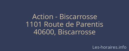 Action - Biscarrosse