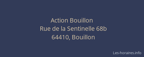 Action Bouillon