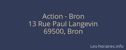 Action - Bron