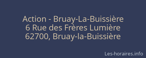 Action - Bruay-La-Buissière