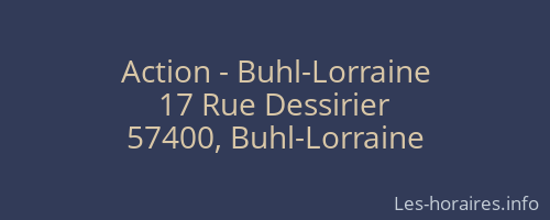 Action - Buhl-Lorraine
