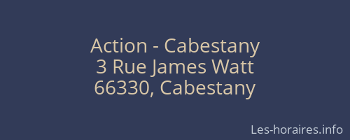 Action - Cabestany