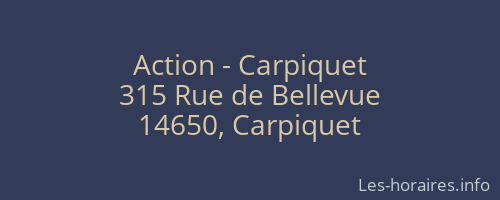 Action - Carpiquet