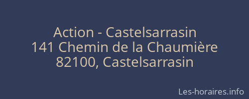 Action - Castelsarrasin