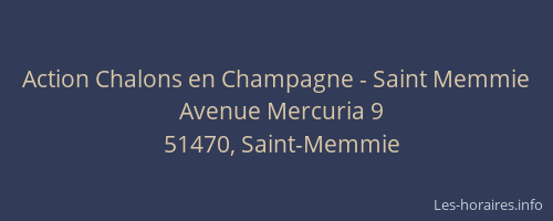 Action Chalons en Champagne - Saint Memmie