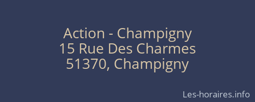 Action - Champigny