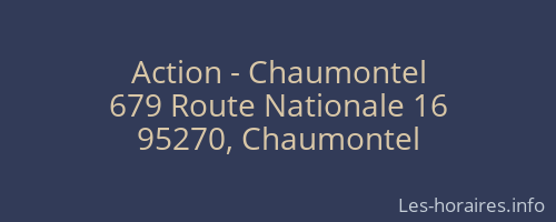 Action - Chaumontel