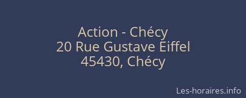 Action - Chécy
