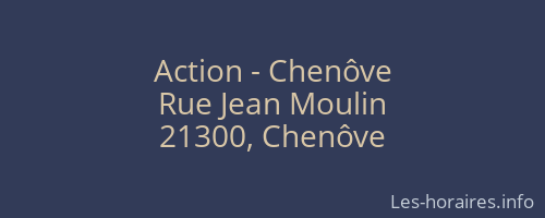 Action - Chenôve