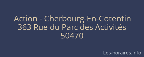 Action - Cherbourg-En-Cotentin