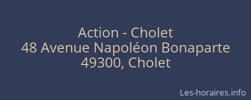 Action - Cholet