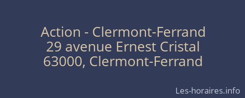 Action - Clermont-Ferrand