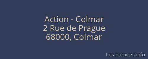 Action - Colmar