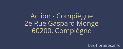 Action - Compiègne