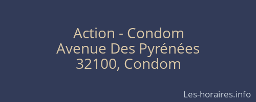 Action - Condom