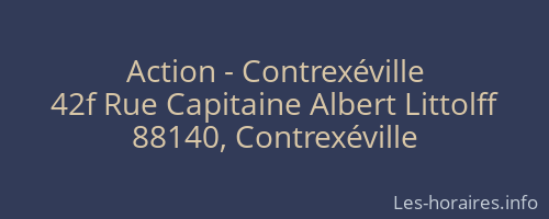 Action - Contrexéville