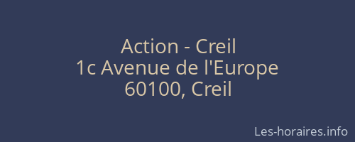 Action - Creil