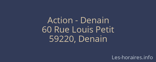 Action - Denain