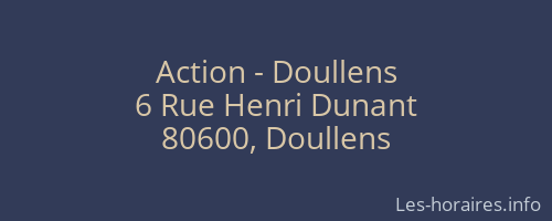 Action - Doullens