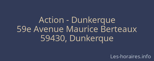 Action - Dunkerque