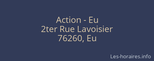 Action - Eu
