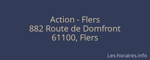 Action - Flers
