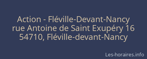 Action - Fléville-Devant-Nancy