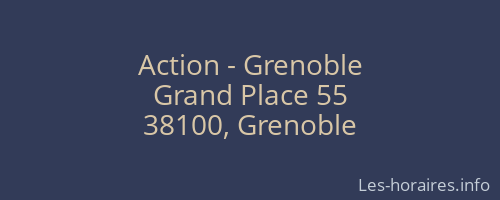 Action - Grenoble