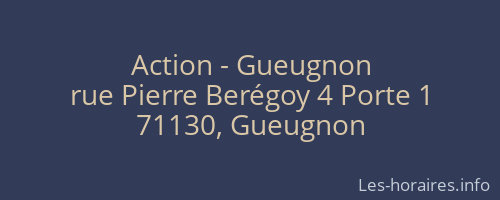 Action - Gueugnon