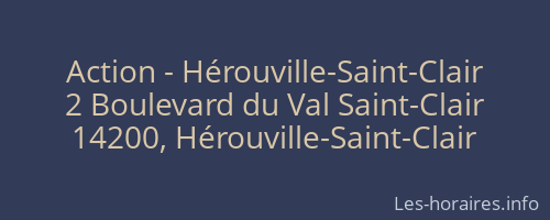 Action - Hérouville-Saint-Clair