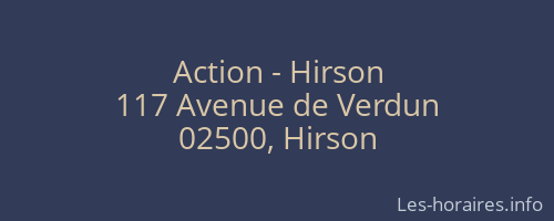 Action - Hirson