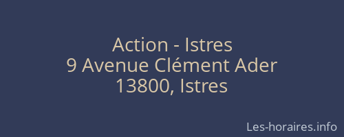 Action - Istres