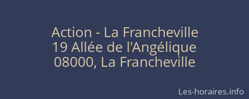 Action - La Francheville