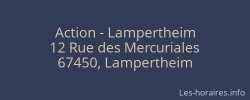 Action - Lampertheim