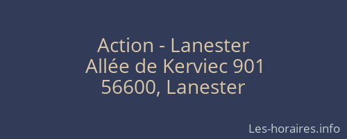 Action - Lanester