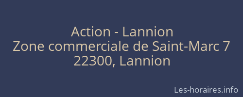 Action - Lannion