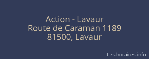 Action - Lavaur