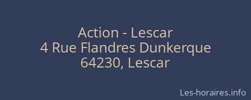 Action - Lescar