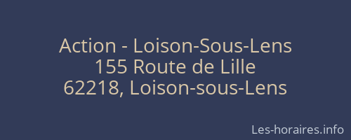 Action - Loison-Sous-Lens