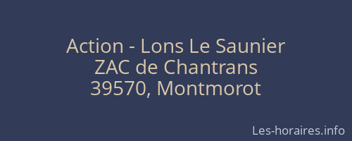 Action - Lons Le Saunier