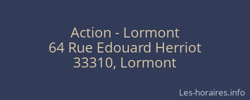 Action - Lormont