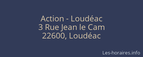 Action - Loudéac