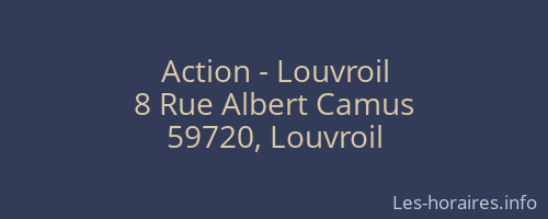 Action - Louvroil