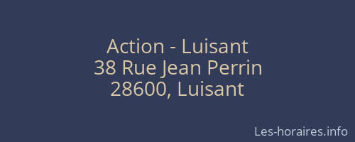 Action - Luisant