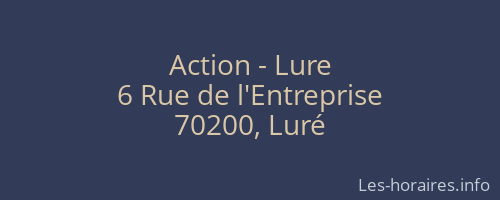 Action - Lure