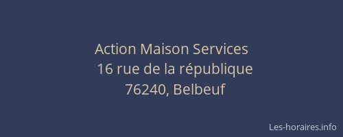 Action Maison Services